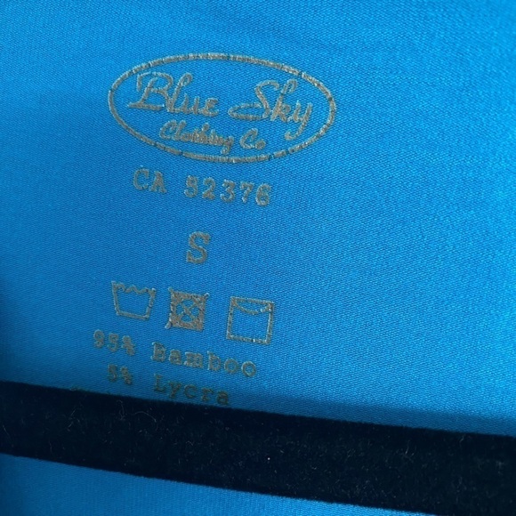BLUE sky tunic size small - Picture 3 of 6